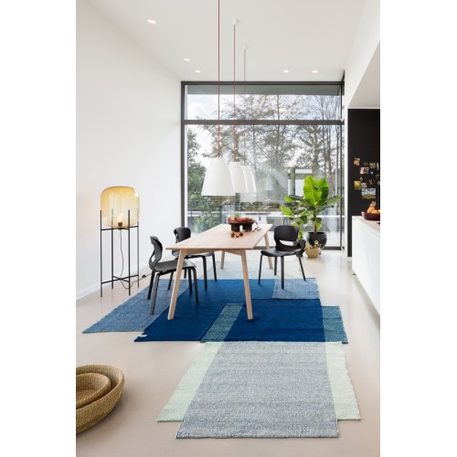 Tapis Nobsa vert & orange L ames