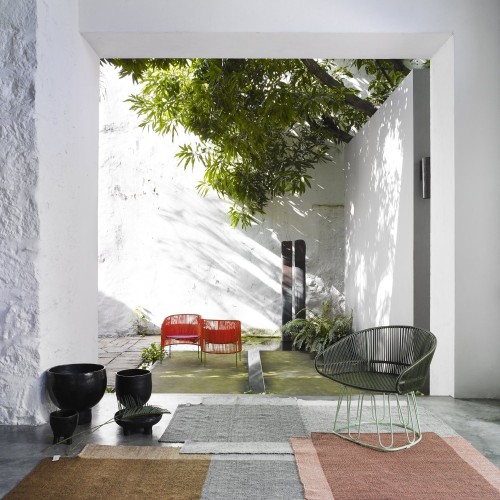 Tapis Nobsa rose & ocre L ames