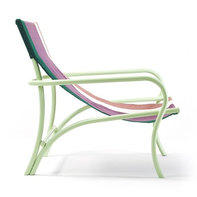 Poltrona Maraca verde / viola / rosso e menta ames 2