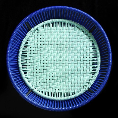 Caribe Beistelltisch blau, mint & schwarz ames