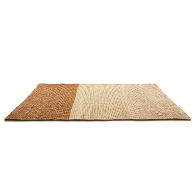 Par vloerkleed naturel roze & terracotta geel S ames 2