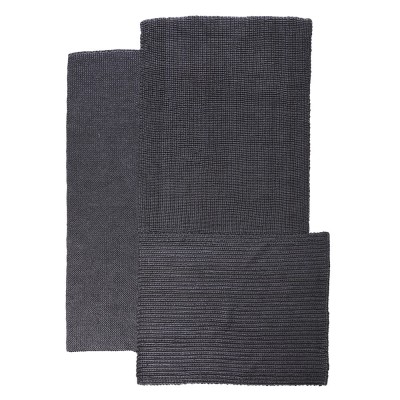 Tapis Cabuya noir S ames