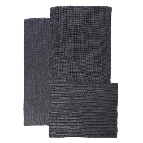 Tapis Cabuya noir S ames