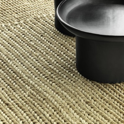 Cabuya vloerkleed naturel bruin S ames 2