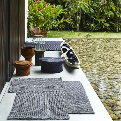 Tapis Cabuya blanc S ames