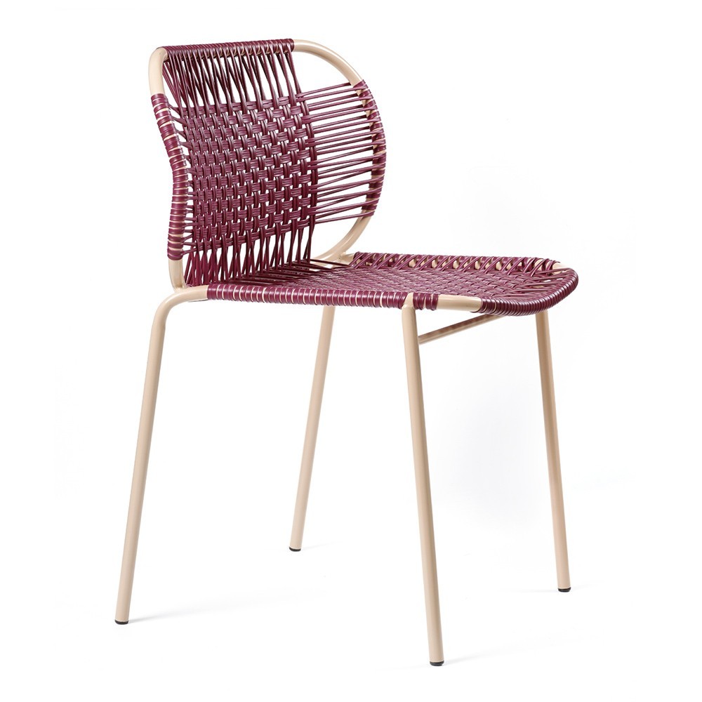 Chaise Cielo violet & chair ames