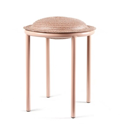 Cana kruk donkerrood, naturel & stoel ames 2