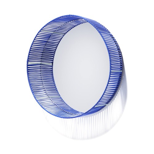 Runder Spiegel Cesta blau & mint ames