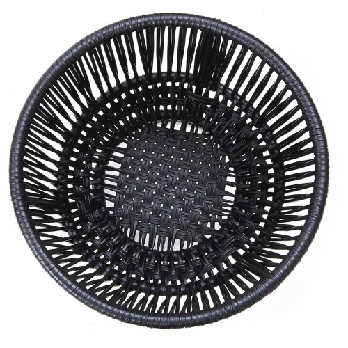 Pot de fleurs Circo 1 noir mat & noir ames