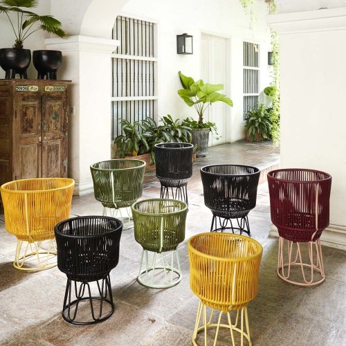 Circo flower pot 1 olive green & mint ames