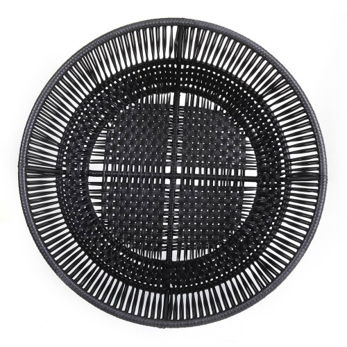 Pot de fleurs Circo 4 noir mat & noir ames