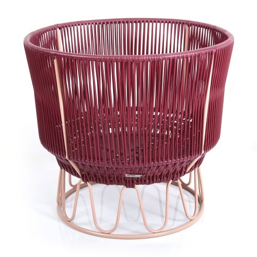 Pot de fleurs Circo 4 violet & chair ames