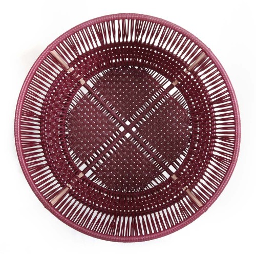 Maceta Circo 4 morado y carne ames