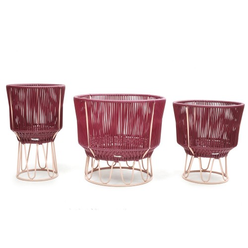 Circo flower pot 4 purple & carne ames