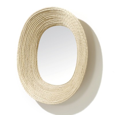 Specchio Killa ovale naturale ames 2