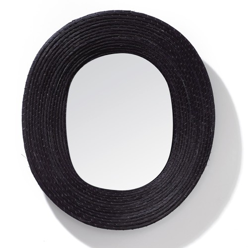 Espejo ovalado Killa negro ames