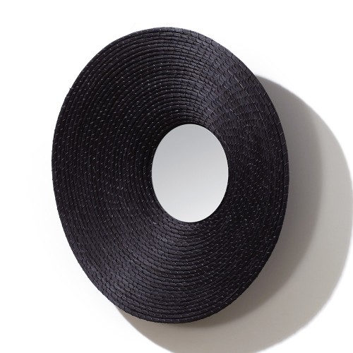 Miroir rond Killa noir ames