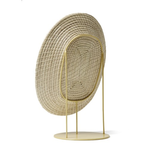 Miroir sur pied Killa naturel ames