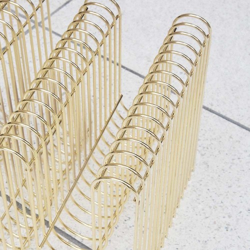 Curva Zeitungsständer Gold AYTM