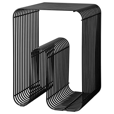 Sgabello Curva nero AYTM 2