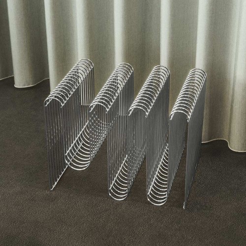 Porte-revues Curva argent AYTM