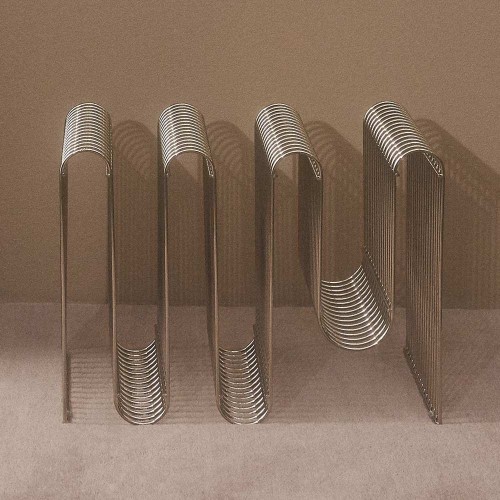 Porte-revues Curva argent AYTM