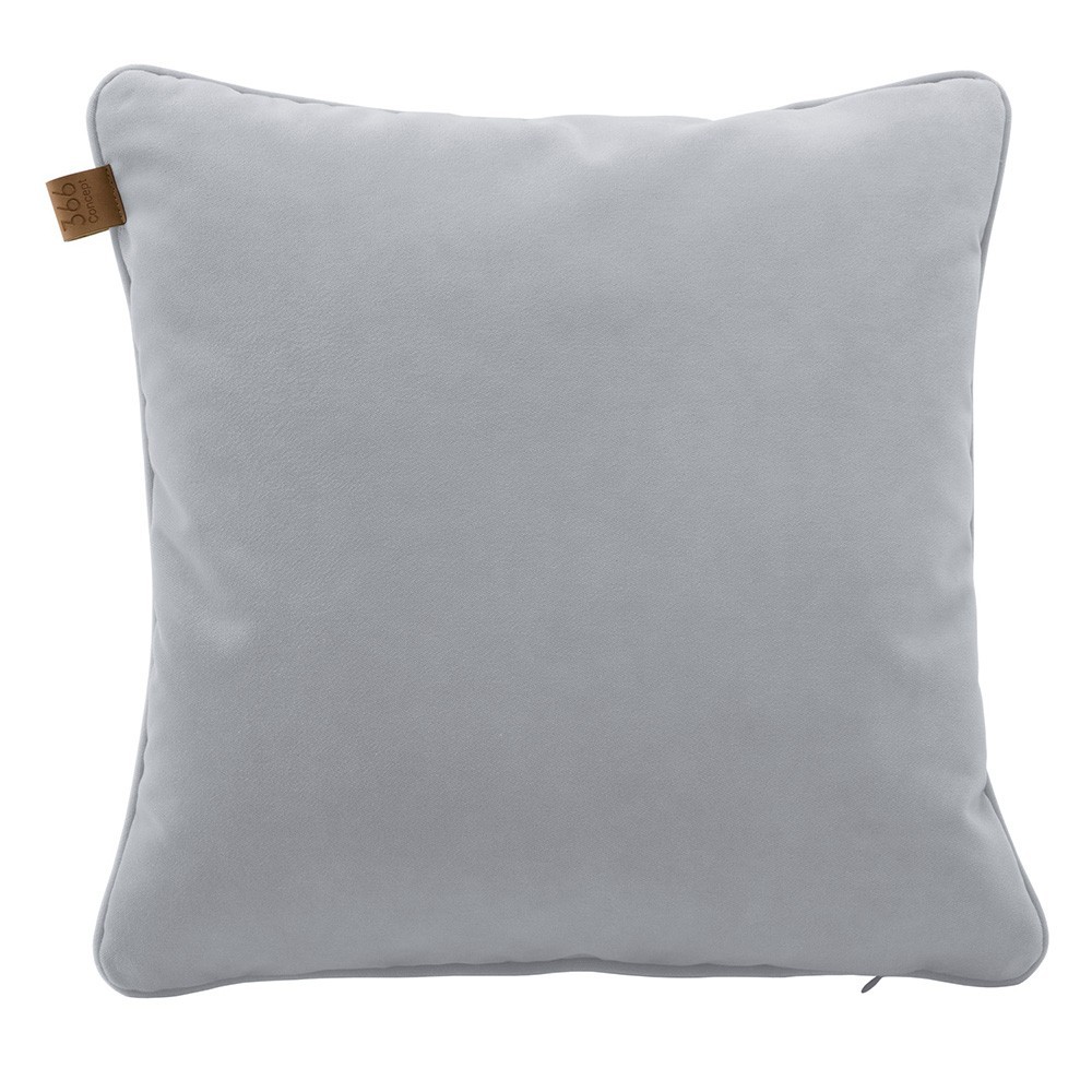 Grey square cushion Velvet 366 Concept