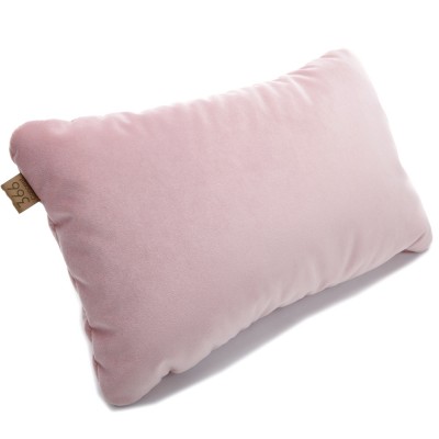 Powder pink rectangle cushion Velvet 366 Concept