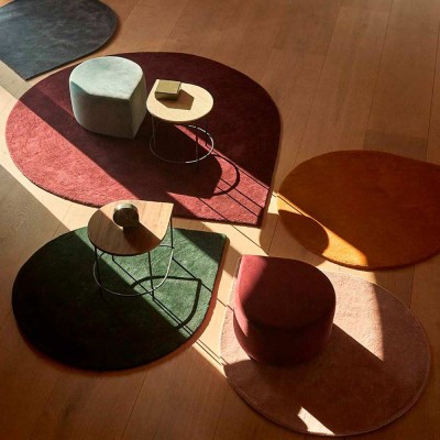 Tapis Stilla gris foncé L AYTM 2