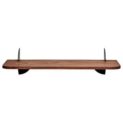 Aedes shelf walnut & black 50 cm AYTM AYTM