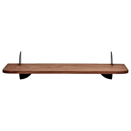 Aedes shelf walnut & black 50 cm AYTM