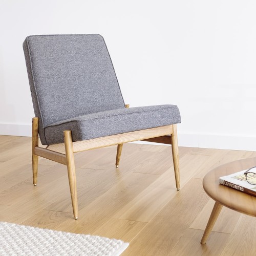 Fox Club Chair wool mustard 366 Concept