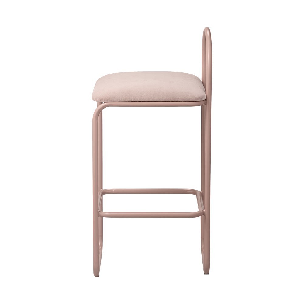 Angui bar chair rose 82 cm AYTM