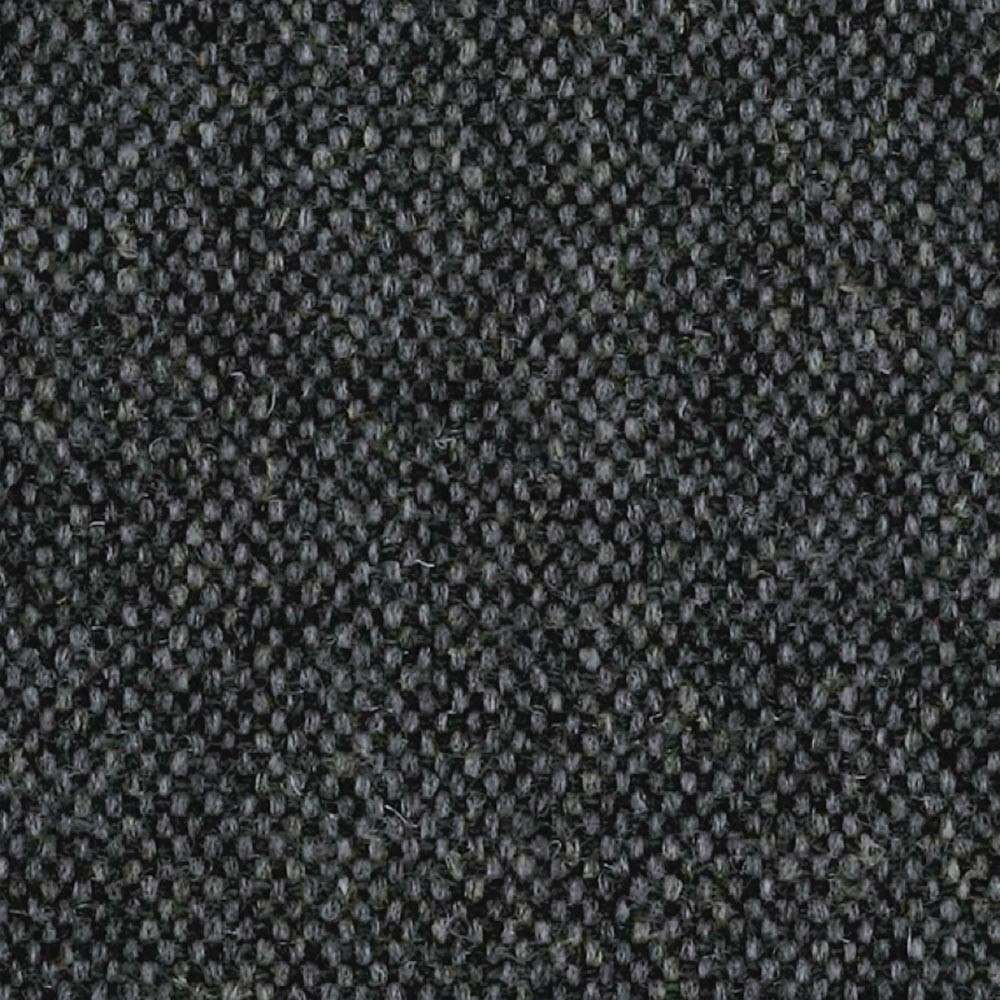 Fox footrest Wool black & grey 366 Concept