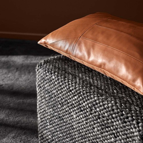 Coussin Coria bleu marine AYTM