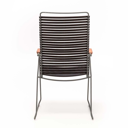 Chaise position Click bleu pigeon Houe