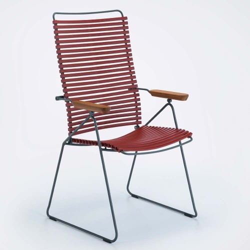 Chaise position Click paprika Houe