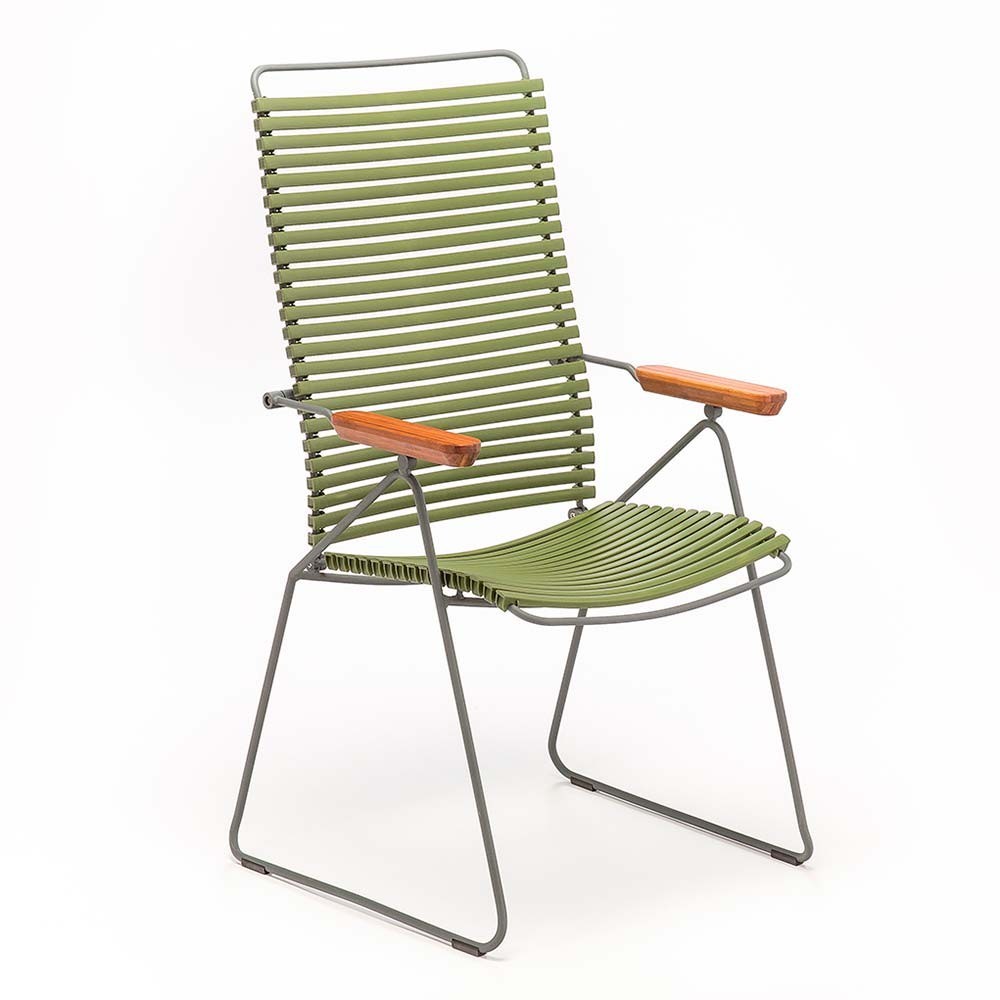 Klicken Sie auf Position Stuhl olivgrün Houe