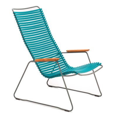 Click lounge chair petrol Houe