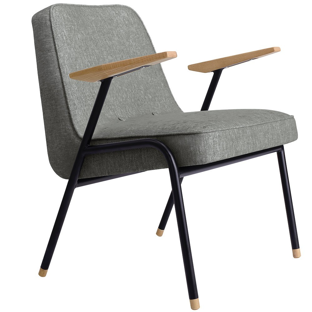 366 armchair Metal Loft grey 366 Concept