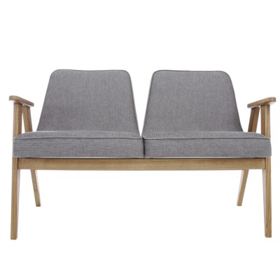 366 2-seater sofa Loft grey 366 Concept