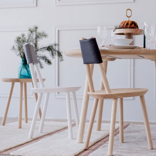 Chaise Naïve blanc Emko