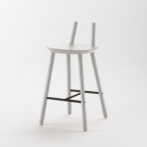 Naïve Semi bar chair grey Emko