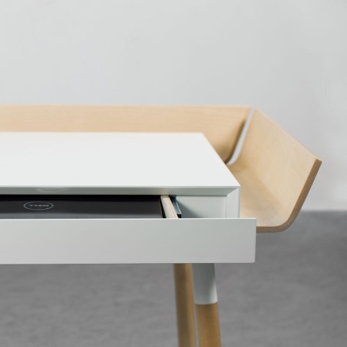 Mi escritorio blanco S Emko