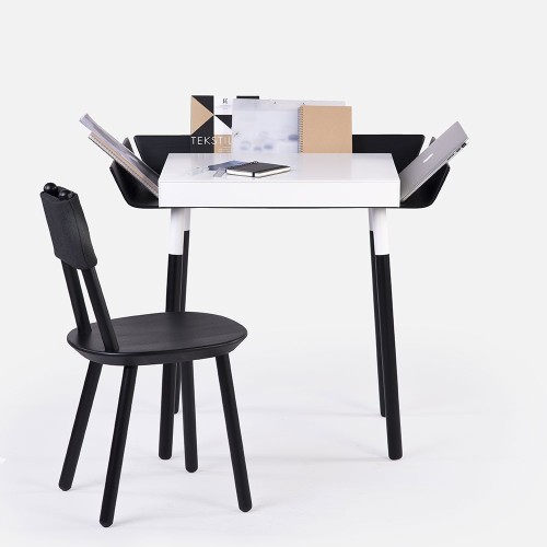 Mein Schreibtisch schwarz S. Emko