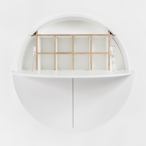 Bureau mural Pill blanc Emko