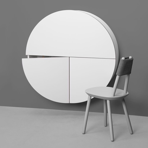 Pill wandbureau wit Emko