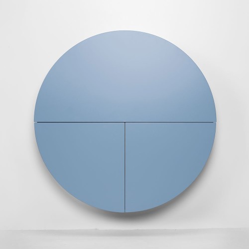 Pill wandbureau blauw & wit Emko