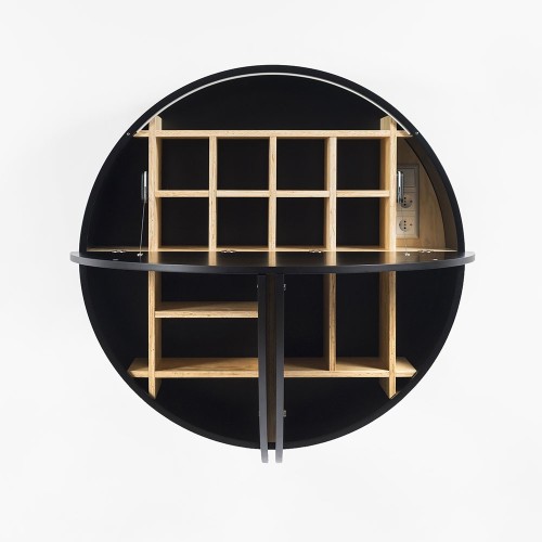 Bureau mural Pill noir Emko