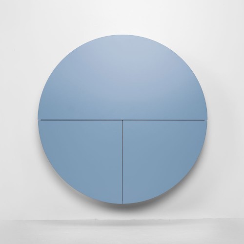 Pill wandbureau blauw & zwart Emko